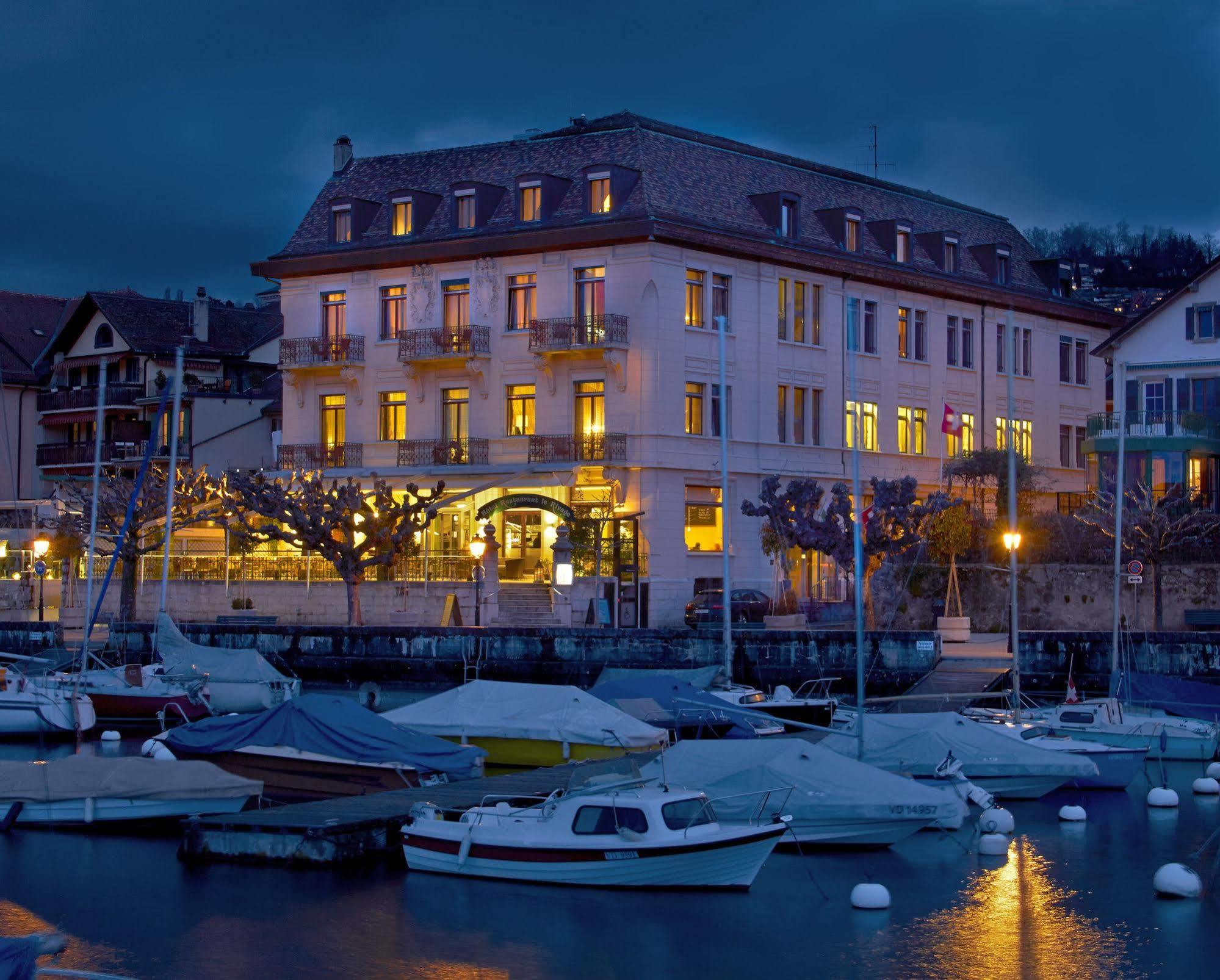 Rivage Hotel Restaurant Lutry Lozan Dış mekan fotoğraf